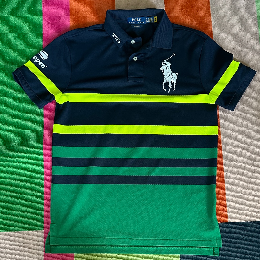 Us Open Ballperson Polo By Ralph Lauren Navy 2023 Polo
